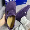 Novidades de Primavera [Em Estoque] Sapatos Birkenstock Roxos com Aumento de Altura Oculto, Cobertura Total, Sola Grossa, Retrô, Excêntricos, Bico Redondo, Sapatos de Salto Alto com Corte Profundo