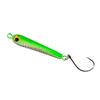 Fábrica atacado Luya isca agulha de pinho pequena placa de ferro chumbo peixe com gancho único de pesca Boca de Cavalo Branco engatilhado isca falsa lantejoulas