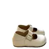 Zapatos con Tacón Oculto para Mujer, Nuevo Estilo Primavera 2026, Lindos Zapatos Mary Jane de Cuero con Punta Redonda y Suela Gruesa, Adecuados para Combinar con Faldas
