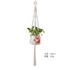 Red de bolsillo para macetas, tejida a mano, para jardinería, balcón, plantas, cordón, fábrica tejida, venta al por mayor, cuerda de algodón, borla, cesta colgante, red de bolsillo