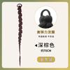 Novo Estilo Chinês Trançado Estilo Antigo Bolha Trança Longa Hanfu Cheongsam Boxe Torção Cabelo Artificial Rabo de Cavalo Peruca Trança