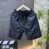 Shorts casuais versáteis calças de terno masculinas estilo business calças de verão tendência retas calças largas comércio exterior atacado transfronteiriço