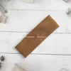 Faixa de Cabeça Costurada Lisa Colorida Transfronteiriça, Lenço de Cabeça Doce e Fashionável Estilo Ins Primavera-Verão, Faixa de Cabeça Esportiva Elástica Absorvente de Suor