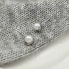 Pendientes Redondos de Perla de Cristal y Circonita Realmente Hermosos para Mujer, Nuevo Estilo Otoño/Invierno 2026, Sencillos y Versátiles, Elegantes y Exquisitos para la Alta Sociedad