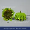 Cabezas de Flores de Girasol Artificiales para Decoración, Decoraciones de Girasol para Sala de Estar y Comedor, Accesorios para Fotografía, Arreglo de Escena