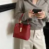 Bolso Cubo de Mano de Nicho Francés para Mujer 2026 Nuevo Retro Commute Bolso de Hombro Único Bolso Cruzado Pequeño de Nicho para Commute