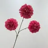 Flor Artificial de Hortensia Perfumada de 3 Cabezas para Decoraciones de Boda, Arreglos de Salón, Decoración del Hogar, Fotografía al Aire Libre, Flores Artificiales al por Mayor