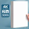 Papel Cartão Branco Holandês A3 Papel Especial 8K para Relatórios Manuscritos Papel A4 Papel Cartão Branco 250g Papel Branco Grande Papel Cartão Branco para Desenho