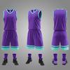Traje de basquete masculino Camisa Jovem estudante competição treino equipe uniforme esportivo secagem rápida estampa traje de basquete