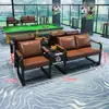 Sofá para Sala de Billar, Silla de Observación, Área de Descanso de Billar, Silla de Observación Dedicada, Juego de Sofás para Sala de Billar