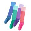 Calcetines de Compresión Personalizados Delgados Verano Tubo Largo Fitness Cuerda para Saltar Correr Calcetines para Pantorrilla Secado Rápido Combinación de Colores Transpirable Desodorante Deportes