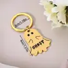 Llavero Personalizado Grabado Etiqueta para Perro Gato Colgante Estilo Halloween