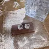 Brincos de tarraxa de vidro dupla casco de tartaruga em formato de leque, super brilhantes e frescos, brincos de agulha estilosos e elegantes em prata de lei 925 com um toque de luxo
