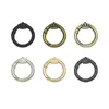 Anillo de resorte de corona de 6 puntas diámetro interior 19 mm anillo redondo abierto para colgar accesorios de ferretería para equipaje hebilla de conexión de correa de bolso llavero
