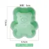 Molde de Silicona para Muffin Color Caramelo Oso Taza para Pastel Casero Pudín Gelatina Tarta Donut Molde para Hornear