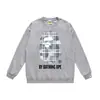 Marca moderna de estilo japonês com estampa de desenho animado de cabeça de macaco, nova blusa de moletom casual de gola redonda em terry de corte solto para homens e mulheres, adequada para adolescentes no outono e inverno