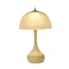 Luminária de cabeceira nórdica com um toque luxuoso e sofisticado, luminária de mesa decorativa em forma de abóbora para o quarto, abajur criativo de vidro vintage para pousadas