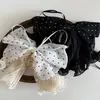 Pinza para Cola de Caballo de Lunares Doble Capa Estilo Francés, Cinta de Lazo de Gama Alta, Pinza de Garra Versátil para Mujeres