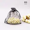 Bolsa de malla en stock dorado estampado plateado mariposa flor bolsa de hilo bolsa de joyería bolsa de regalo bolsa de organza bolsa de hilo de nieve bolsa de dulces
