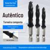 Haste hexagonal perfuração e torneira chanfro torneira composta integrada torneira de torneira de perfuração de torneira de parafuso torneira m3m4m5m6m8m10