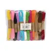 Venta Caliente Transfronteriza Cuerda de Papel de Doble Hilo 10m /12 Rollos/Paquete Empaque de Color Mixto Set de Cuerda de Papel Raffia Colorida