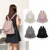 2026 Nueva Mochila de Viaje Ligera de Lona de Nylon, Simple y Moderna, Mochila Casual Versátil para Exteriores para Mujeres