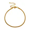 Pulsera de Acero Inoxidable para Mujer Venta Caliente Transfronteriza Simple de Gama Alta No se Desvanece Acero de Titanio Amor Cadena Hecha a Mano Fabricante Mayorista