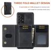 M2 para Samsung A52 Funda Multifuncional Magnética para Tarjetas Cubierta Protectora A52 5G 2 en 1 Billetera Dividida Funda para Teléfono