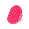 Cepillo de Baño para Mascotas, Cepillo de Masaje, Correas para Patas de Mesa, Removedor de Pelo de Silicona, Rascador para Gatos y Perros, Guante de Cepillo de Palma Juguete