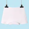Pantalones Cortos de Verano Finos Antiluz de Cuatro Esquinas Pantalones de Seguridad Ropa Interior Sin Costuras de Seda Helada Entrepierna de Algodón Puro Pantalones Cortos Pantalones de Mujer