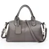 Bolso de mujer transfronterizo, bolso Boston vintage, cuero suave de gran capacidad, sensación de alta gama, bolso de mano para hombro, bolso de trabajo, bolso cruzado de moda