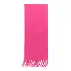 Bufanda de Color Sólido, Imprescindible para Otoño e Invierno, Hecha de Mohair para Calidez y Grosor, con un Acabado de Lujo, Se Puede Usar como Chal o Calentador de Cuello, Personalizable y a la Moda