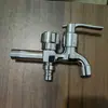 Extensión de grifo para lavadora válvula de cierre automático de agua junta dedicada de uno a dos control doble doble abierto doble salida doble propósito