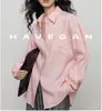 Camisa Yujian HAVEGAN/Verão de Manga Longa em Tencel Linho para Mulheres, Jaqueta Casual Estilo Old Money com Proteção Solar, Top Relaxado