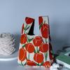Bolso de Mano Bolso Tejido Bolso de Mujer Bolso de Mano Bolso Cubo Bolso Tote Versátil Bolso Tejido Bolso de Mujer Ligero
