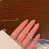 Collar de Gota de Agua con Diamantes Brillantes Xiaohongshu Día de San Valentín Nuevo Estilo de Nicho Cadena para Clavícula Accesorio Simple y Elegante