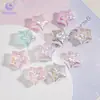 Sinfonía de Colores Dulces de Trébol de Cuatro Hojas Cuentas Corazón Mabe Transparente Acrílico Pulsera DIY Cadena de Teléfono Colección de Cuentas