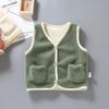 Chaleco cálido para bebé de estilo coreano, otoño e invierno 2022, de algodón grueso, informal, pequeño.