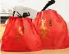 En Stock Bolso Bolsa de Empaque con Cordón para Llevar Bolsa con Cordón Bolsa de Empaque al por Mayor para Llevar Comida Ligera Pollo Frito Catering Uso Especial