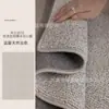 Alfombra tejida lisa de lana de Nueva Zelanda, ligera, de lujo, de color sólido avanzado, para sala de estar, sofá, mesa de centro, manta, dormitorio, estudio, alfombra de suelo