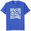Camiseta Engraçada F You Código QR Piada Humor Adulto Engraçado Estranho Gif