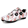 Nuevos Zapatos de Ciclismo de Suela Dura Zapatos Profesionales para Ciclismo de Carretera Zapatos con Traba para Ciclismo Equipo de Ciclismo Zapatos Casuales