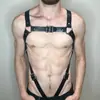 YSF proveedor cinturón de cuero para hombre restricción corporal correas para los hombros bondage estilo oscuro arnés de cuero SM