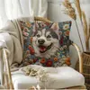 Funda de almohada con estampado de animal popular de Temu transfronteriza Cojín suave personalizado para sofá Funda de almohada decorativa para el hogar y el dormitorio