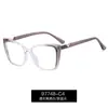 97748 Venta Directa de Fábrica Marco de Gafas Anti-Luz Azul Tr90 Estilo Europeo y Americano Moda Ins Ol para Mujer Monturas para Miopía