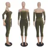 D9081 roupas femininas transfronteiriças Amazon wish quente europeu e americano feminino sexy gola de uma palavra macacão dourado e prateado