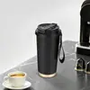 Caneca de Lírio do Vale Feita Sob Medida em Aço Inoxidável 316, Caneca Portátil para Uso Externo com Alça de Transporte, Uso Duplo para Carro e Uso Pessoal