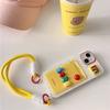 Douyin Lindos Dibujos Animados mm Bean Parche de Resina para Teléfono Móvil Muñeco Parche Accesorios para Funda de Teléfono Móvil Pasador Imán para Refrigerador