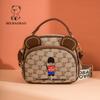 Beibao Fábrica de Origen 2025 Nuevo Más Fácil para Combinar Casual Original Bolso de Mano de Oso de Dibujos Animados al Hombro Cruzado Bolso de Mujer