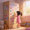 Ventas directas del fabricante: Pegatinas mecedoras con relieve 3D, lindos juguetes de ovejas para niños, venta al por mayor para guarderías y scrapbooking